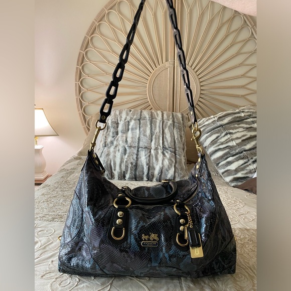 Coach RARE Vintage Exotic Python Satchel Limited Edition - Picture 14 of 17